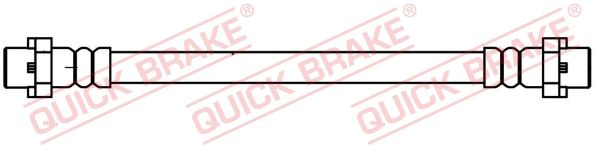Quick Brake 25094 Шланг гальмівний (задній) BMW X5 (E70)/X6 (E71/F16) 06- (L) (207mm)