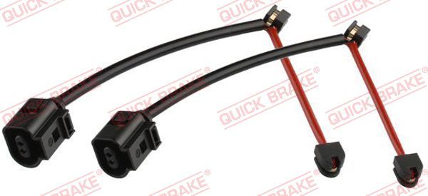 WS 0480 A QUICK BRAKE Датчик зносу гальмівних колодок (задніх) Porsche Cayenne 4.0 Turbo 17- (к-кт 2шт)