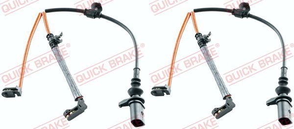 Quick Brake WS0489A Датчик зносу гальмівних колодок (задніх) Audi A6 18-/Q7 18-/Bentley Bentayga 15- (к-кт 2шт)(L=405mm)