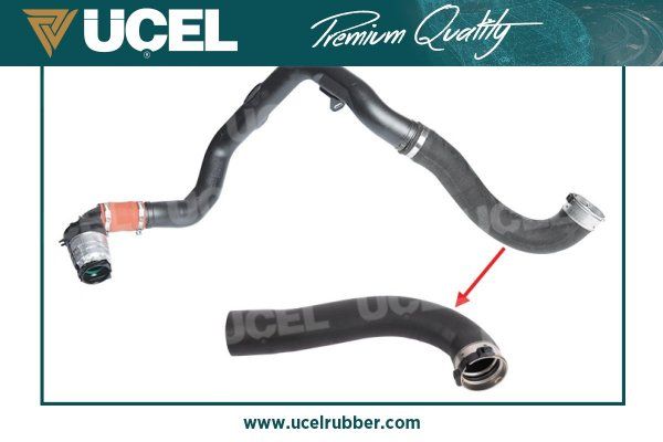 UCEL 15196 Патрубок інтеркулера Renault Master III/Opel Movano B 2.3dCi 10-