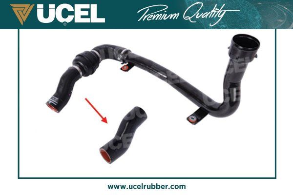 UCEL 52544 Патрубок інтеркулера Citroen Jumper/Peugeot Boxer 2.0 BlueHDi 15-19