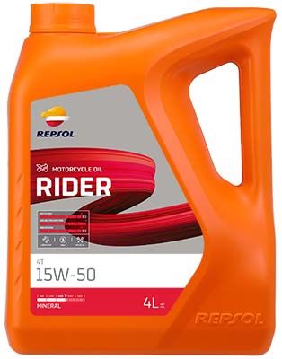 Олива моторна REPSOL RIDER 4T 15W-50 (5х4Л)