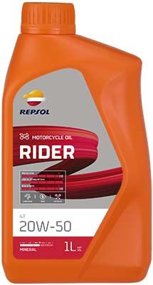 Олива моторна REPSOL RIDER 4T 20W-50 (1Л)