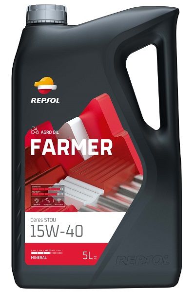 Олива універсальна  REPSOL FARMER CERES STOU 15W-40 (5Л)