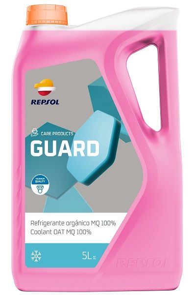 Антифриз концентрат пурпуровий REPSOL GUARD COOLANT OAT MQ 100%  (5Л)