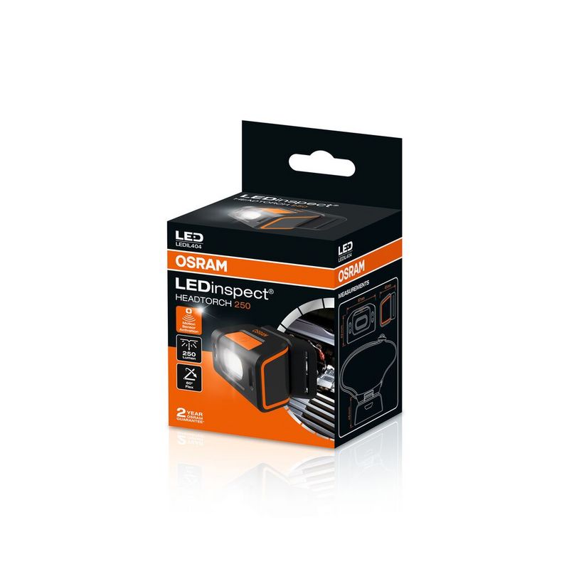 ЛІХТАР LEDIL404 LEDINSPECT HEAD TORCH250 FS1 OSRAM