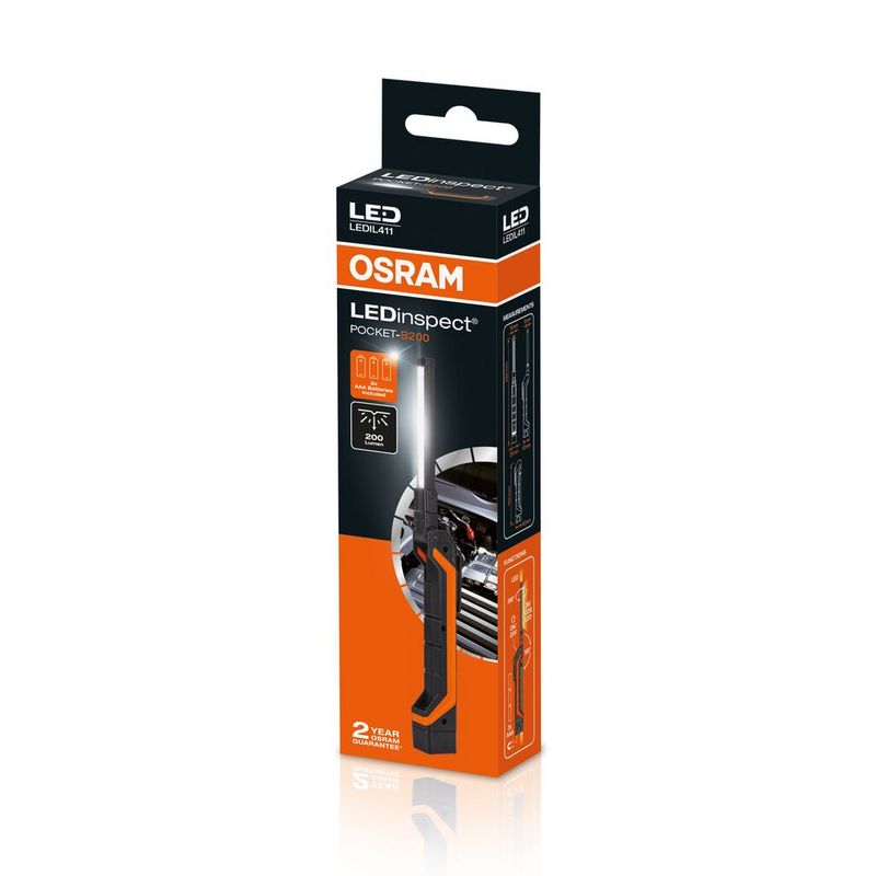 ЛІХТАР LEDIL411 LEDINSPECT POCKETB200 FS1 OSRAM