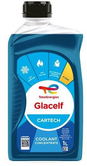 TOTAL GLACELF CARTECH 1L (x12), охолоджуюча рідина