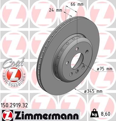 Zimmermann 150291932 Гальмівний диск