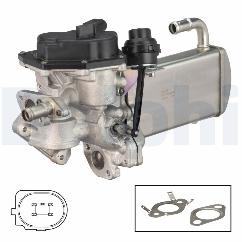 EG10584-12B1 Delphi Клапан EGR