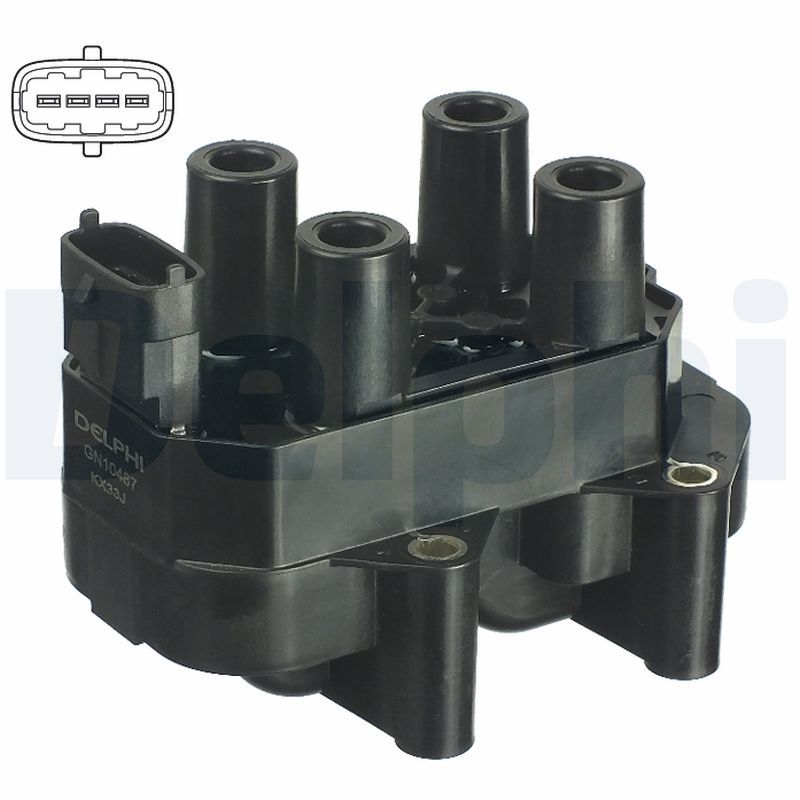GN10487-12B1 Delphi Котушка запалювання