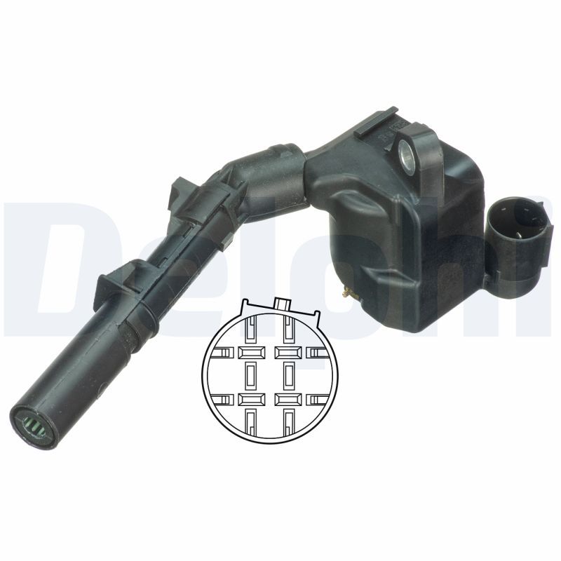 GN10691-12B1 Delphi Котушка запалювання