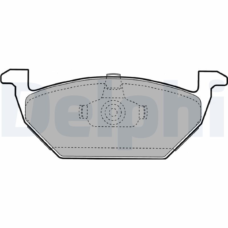 LP1104 Delphi Гальмівні колодки до дисків