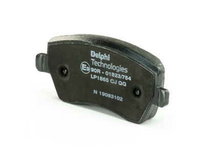 LP1865 Delphi Колодки гальмівні (передні) Opel Agila/Suzuki Swift 05- (TRW)
