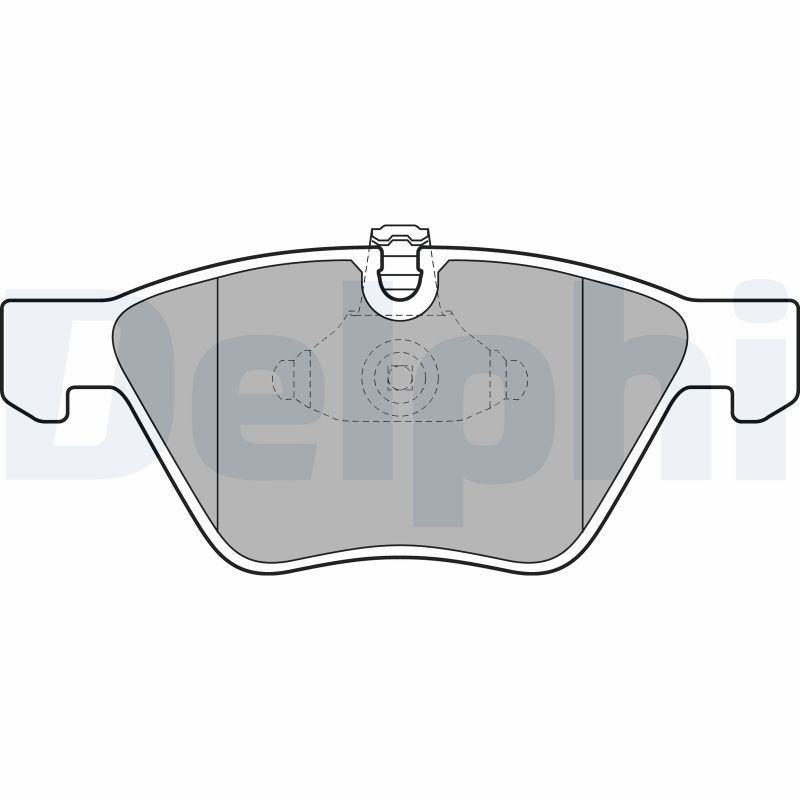 LP1956 Delphi Колодки гальмівні (передні) BMW 3 (E90/E91/E92) 07-13/5 (E60/E61) 03-10/X1 (E84) 09-15