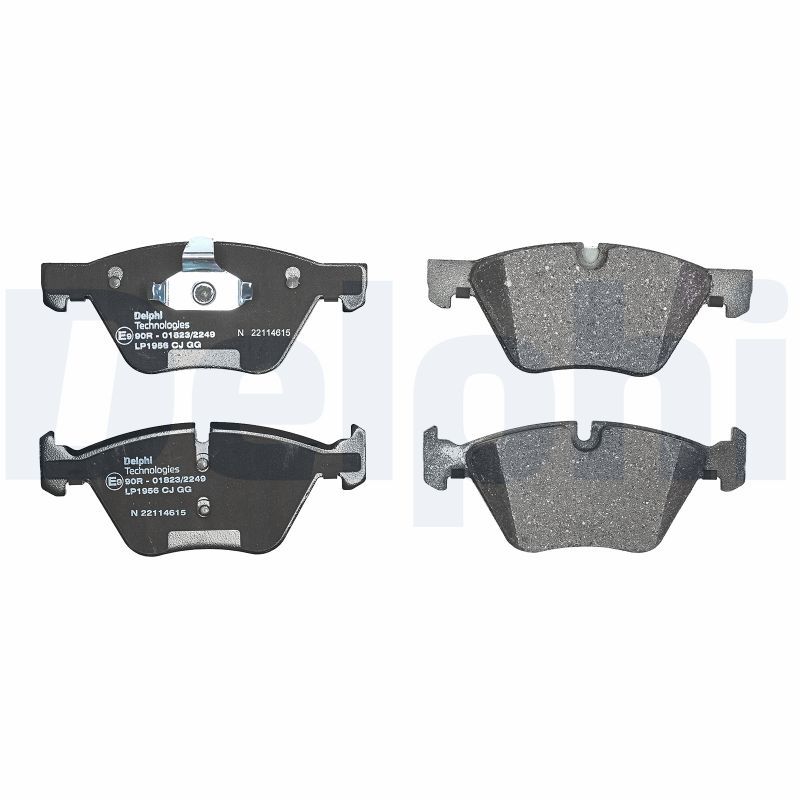 LP1956 Delphi Колодки гальмівні (передні) BMW 3 (E90/E91/E92) 07-13/5 (E60/E61) 03-10/X1 (E84) 09-15