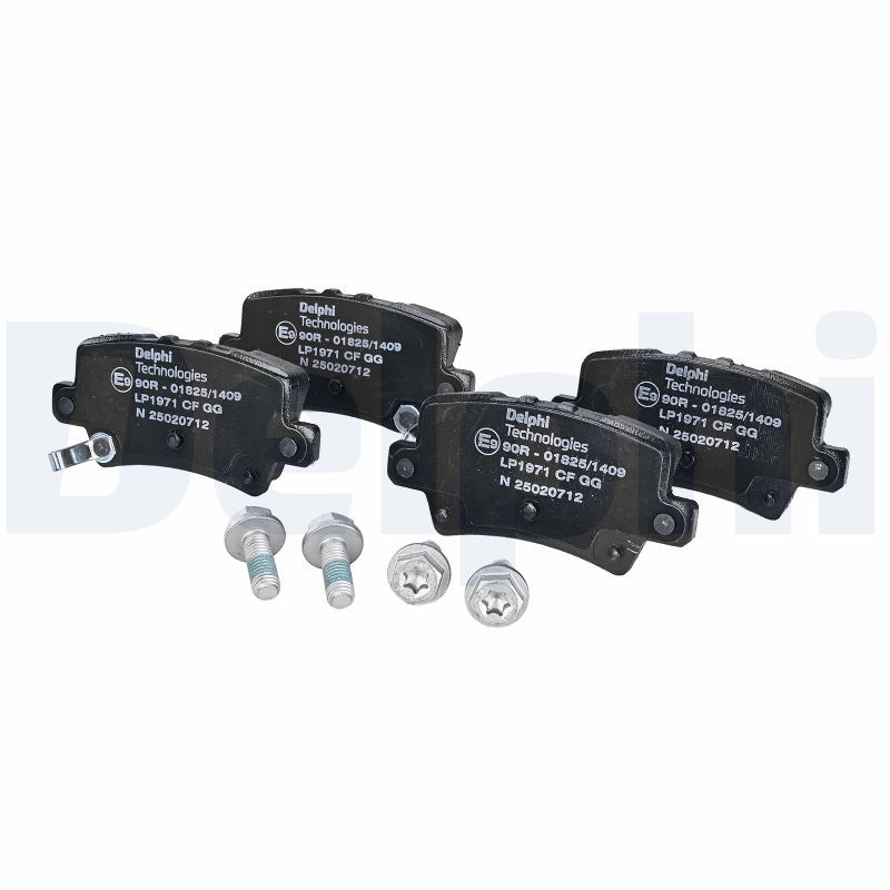 LP1971 Delphi Гальмівні колодки до дисків (з болтами)