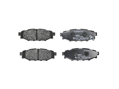 LP1999 Delphi Колодки гальмівні (задні) Subaru Forester/Impreza 08-/Outback 03-/Toyota GT 12-