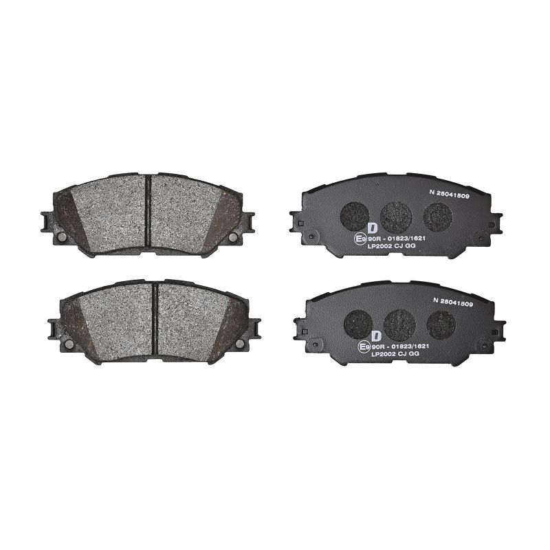 LP2002 Delphi Колодки гальмівні (передні) Toyota RAV4 III 06-/Auris 07- (Akebono)