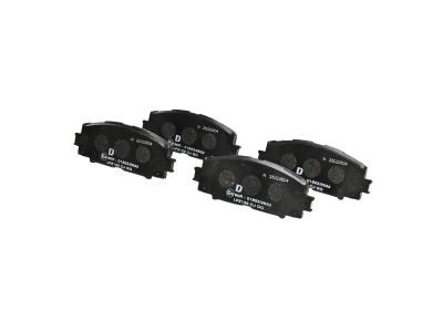 LP2234 Delphi Колодки гальмівні (передні) BMW (F20-21) (F22/F87/F45-46) (F30-31/F34/F80) (F32/F36)
