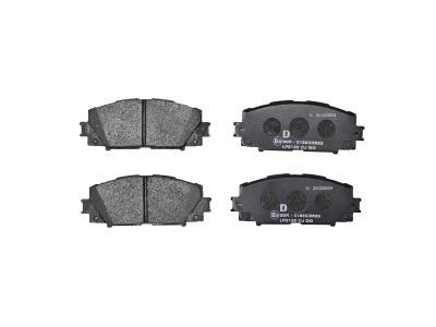 LP2234 Delphi Колодки гальмівні (передні) BMW (F20-21) (F22/F87/F45-46) (F30-31/F34/F80) (F32/F36)