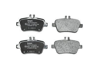 LP2289 Delphi Колодки гальмівні (задні) MB A-class (W176)/B-class (W246)/GLA-class (X156) 11-