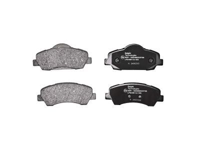 LP2485 Delphi Колодки гальмівні (передні) Citroen C4 Cactus 14-/C-Elysee/Peugeot 301 12-/308 II 13-