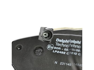 LP2492 Delphi Колодки гальмівні (передні) Citroen Jumper/Fiat Ducato/PeugeotBoxer 2.0-3.0HDi 06- R16