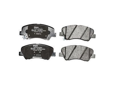 LP2497 Delphi Колодки гальмівні (передні) Hyundai Accent IV 10-/ i20 14-/Solaris 17-/Kia Rio III 11-