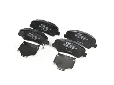 LP2497 Delphi Колодки гальмівні (передні) Hyundai Accent IV 10-/ i20 14-/Solaris 17-/Kia Rio III 11-