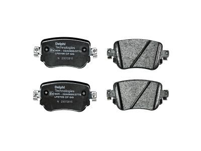 LP2709 Delphi Колодки гальмівні (задні) Audi Q3/Skoda Octavia/VW Golf/Sharan 12-/Caddy IV 14-