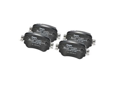 LP2709 Delphi Колодки гальмівні (задні) Audi Q3/Skoda Octavia/VW Golf/Sharan 12-/Caddy IV 14-