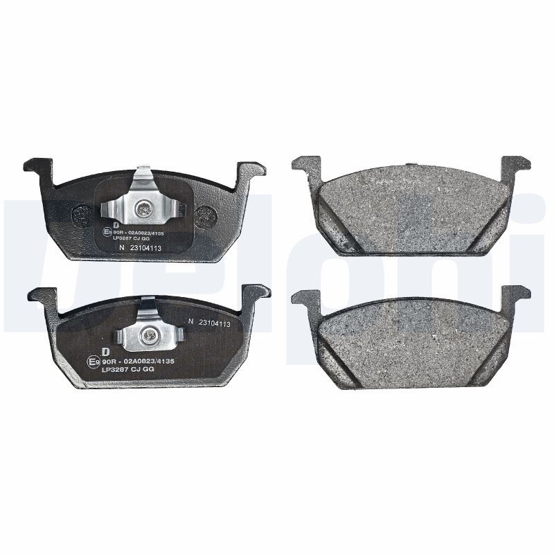 LP3287 Delphi Колодки гальмівні (передні) Audi A1 18-/Seat Leon 12-/Ibiza/VW Polo 17-