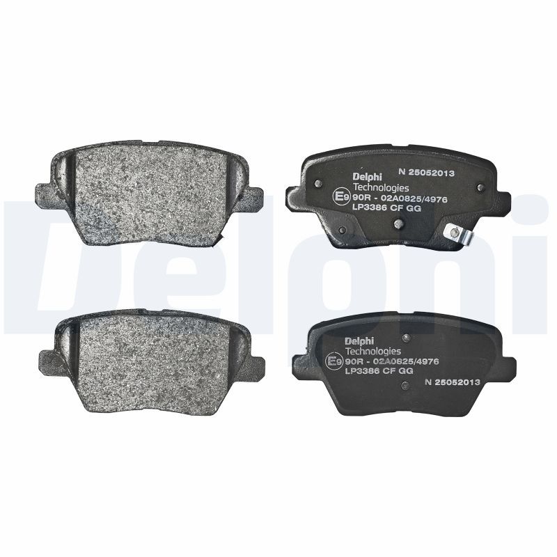 LP3386 Delphi Колодки гальмівні (задні) Hyundai i30 16-/Kia Ceed 18-