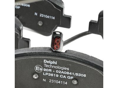 LP3619 Delphi Гальмівні колодки до дисків (з болтами)