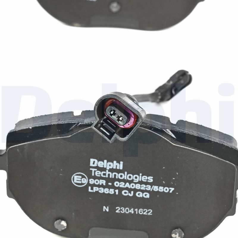 LP3651 Delphi Гальмівні колодки до дисків (з болтами)