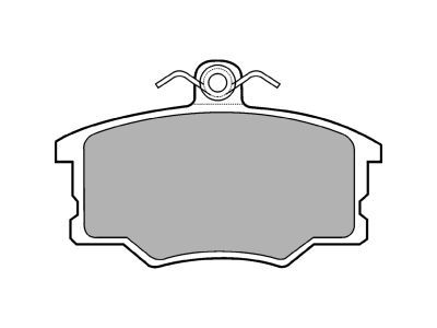 LP593 Delphi Гальмівні колодки до дисків