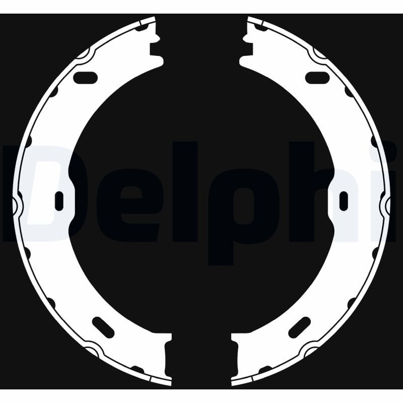LS2018 Delphi Гальмівні колодки до барабанів
