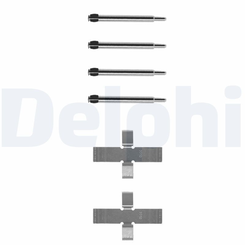LX0003 Delphi Монтажний комплект гальмівних колодок