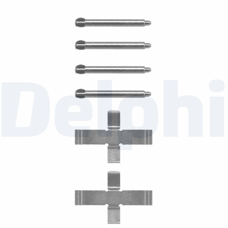 LX0070 Delphi Монтажний комплект гальмівних колодок