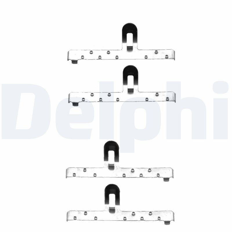 LX0071 Delphi Монтажний комплект гальмівних колодок