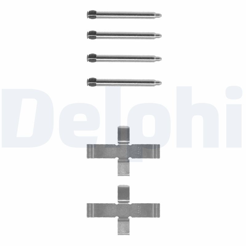 LX0094 Delphi Монтажний комплект гальмівних колодок