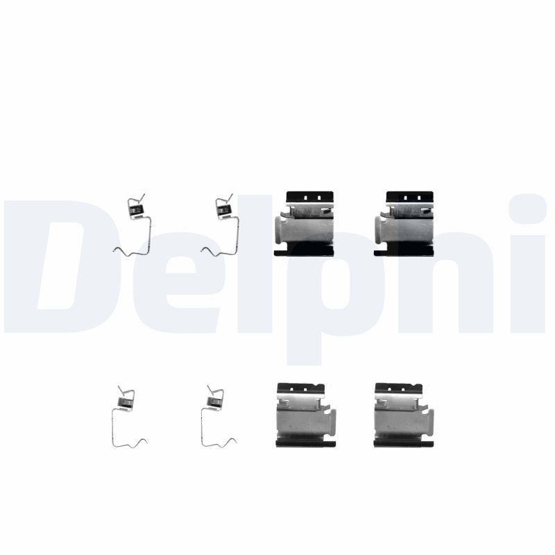 LX0313 Delphi Монтажний комплект гальмівних колодок