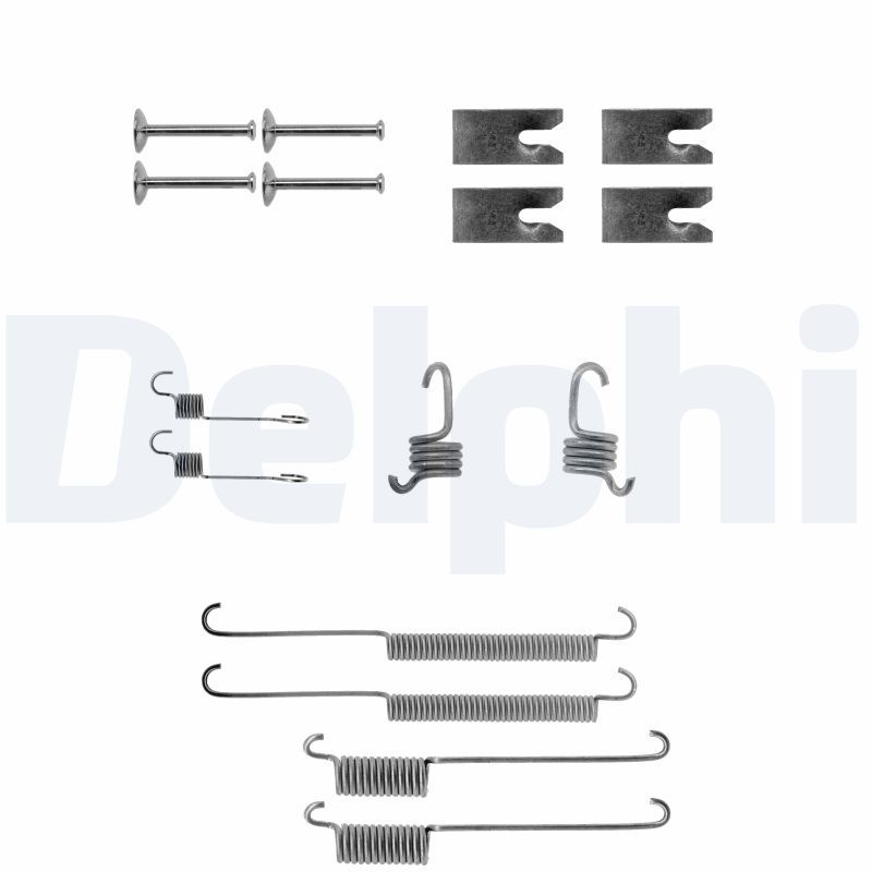 LY1140 Delphi Монтажний комплект гальмівних колодок