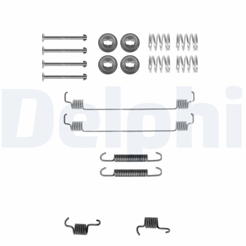 LY1261 Delphi Монтажний комплект гальмівних колодок