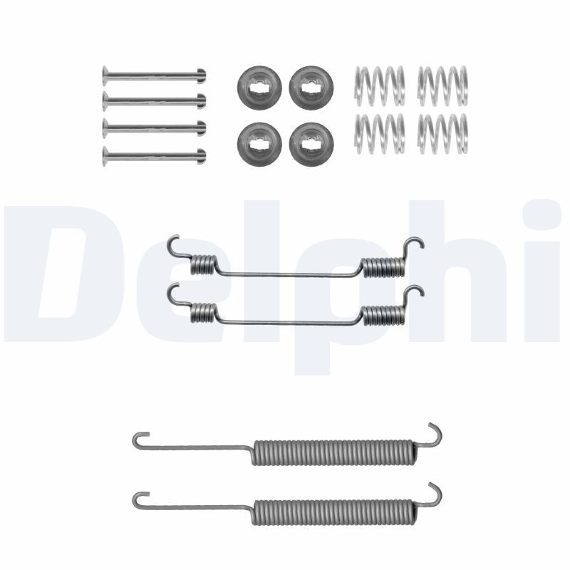 LY1302 Delphi Монтажний комплект гальмівних колодок