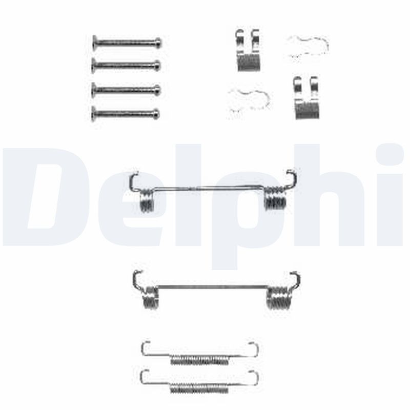 LY1344 Delphi Монтажний комплект гальмівних колодок