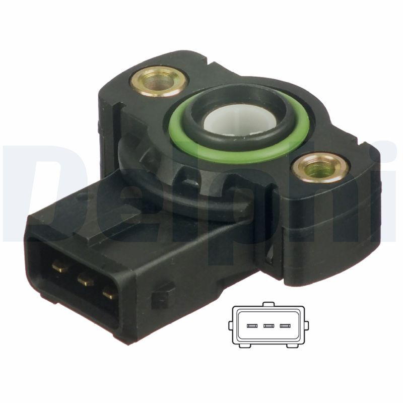 SS10562-12B1 Delphi Датчик положення заслонки дросельної BMW 3 (E36)/5 (E34/E39) 1.6-2.5 i (M40/M43/M42/M50/M52) 93-03