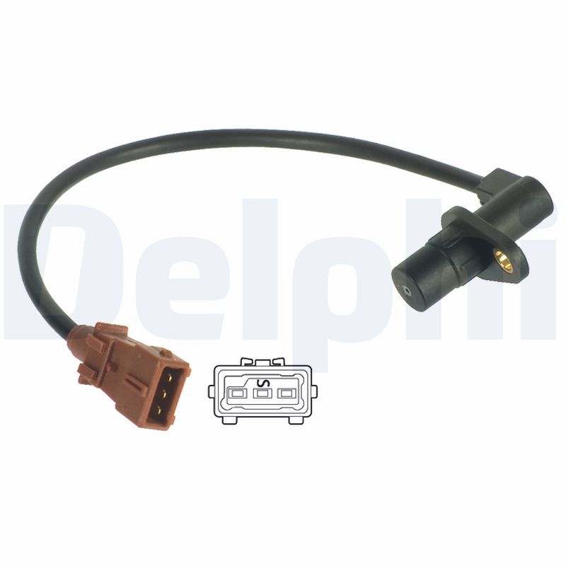 SS10736-12B1 Delphi Датчик положення колінвалу Citroen Jumper 2.0 94-02/Berlingo 1.8/1.9D 97-
