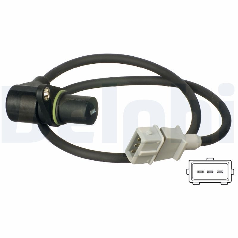 SS11019 Delphi Датчик положення колінвалу Audi 1.8T/VW Passat B4 1.6/1.8i 96-00